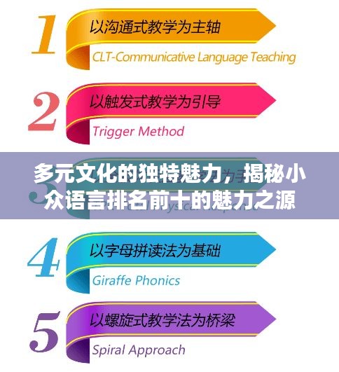 多元文化的独特魅力，揭秘小众语言排名前十的魅力之源