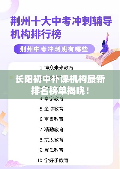 长阳初中补课机构最新排名榜单揭晓！
